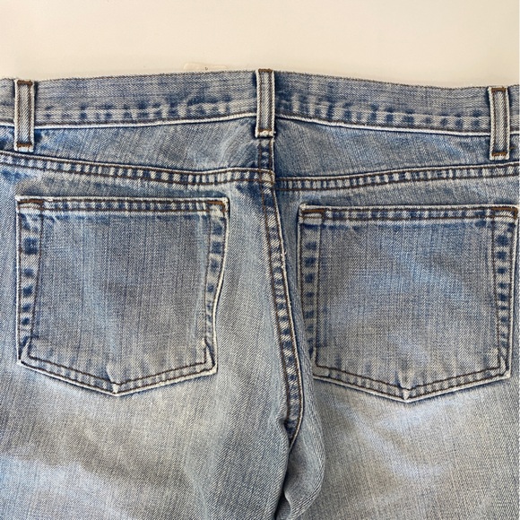 Low Rise Authentic Y2K Bootcut GAP Faded Denim Wash Jeans - Picture 2 of 6